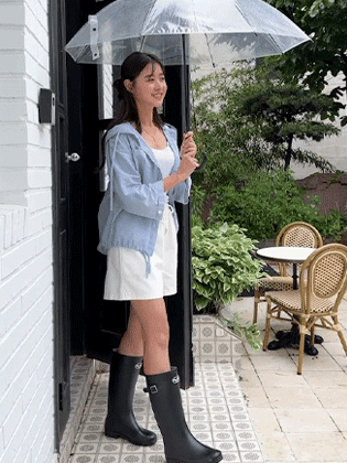 Ashley 亚麻连帽七分袖衬衫