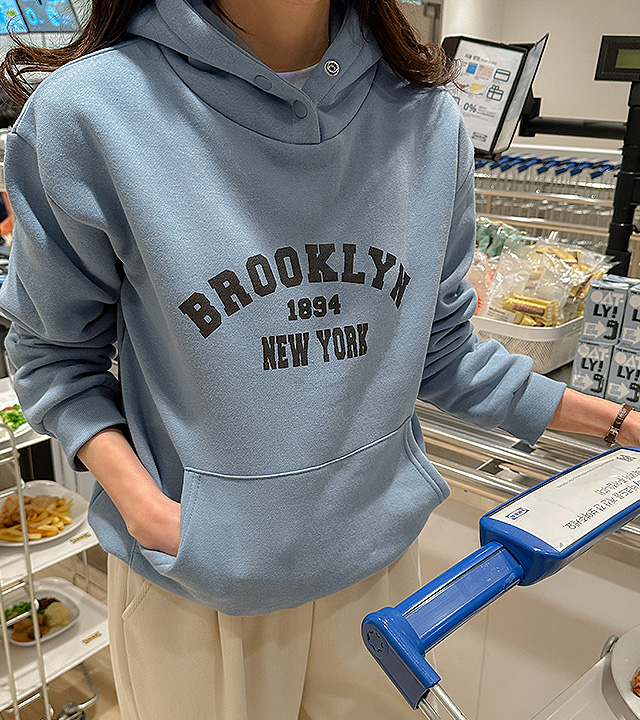 New York 连帽拉绒运动衫