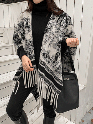 或者图案披肩围巾