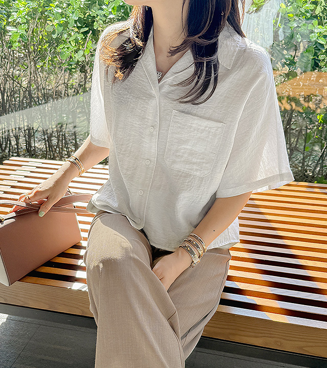 [MADE] 法国亚麻队服衬衫
