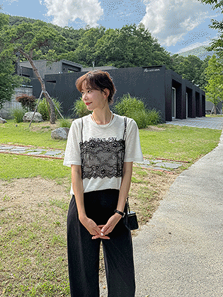 蕾丝针织紧身胸衣