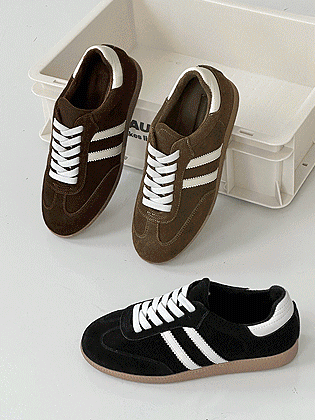 Line 绒面革运动鞋