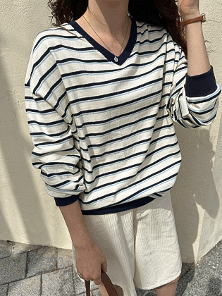 Robin 条纹男式 T 恤