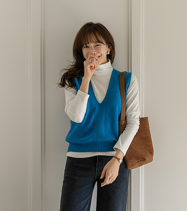 【MADE】100%纯羊毛针织背心