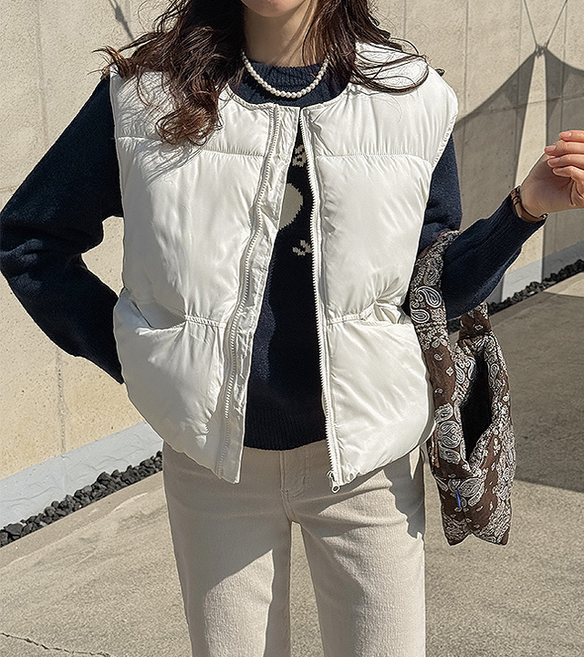 克鲁尼·韦伦的羽绒背心