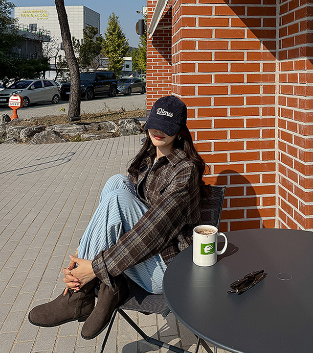 卢浮宫格纹衬衫