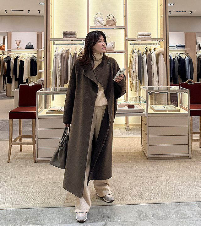 【手工制作】Carven Drape 手工长外套