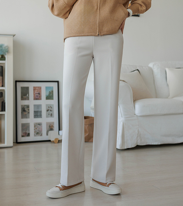 Miyu 隐藏式绑带抓绒裤