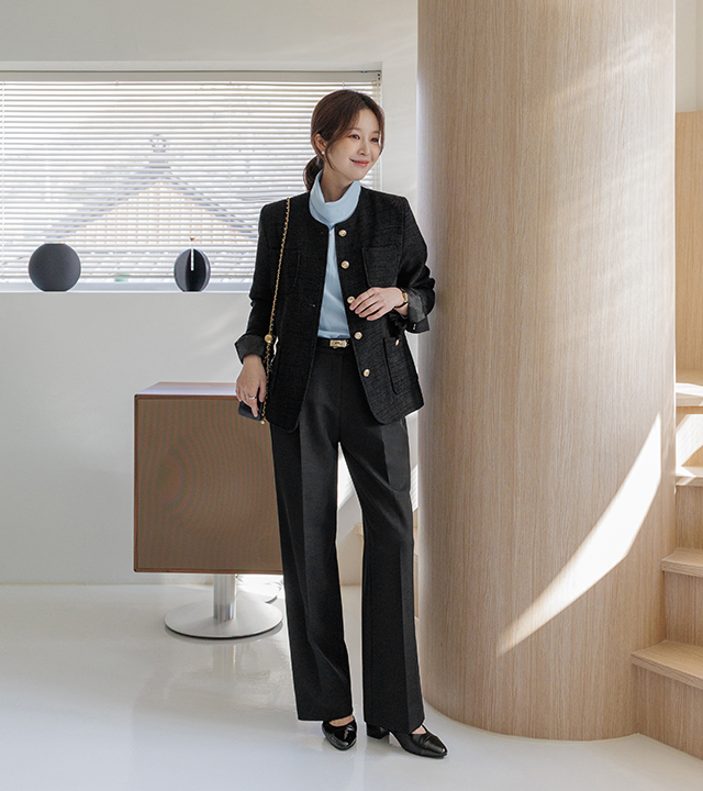 已完成] Blanche 斜纹软呢夹克