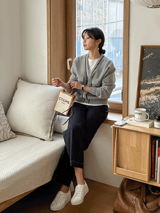 Saint Line 拉链开衫