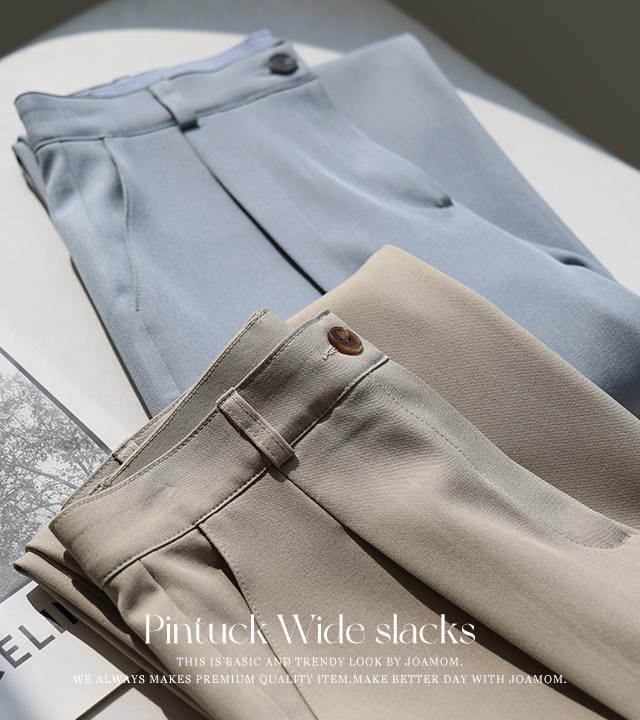 [MADE] Nonno 褶裥宽裤