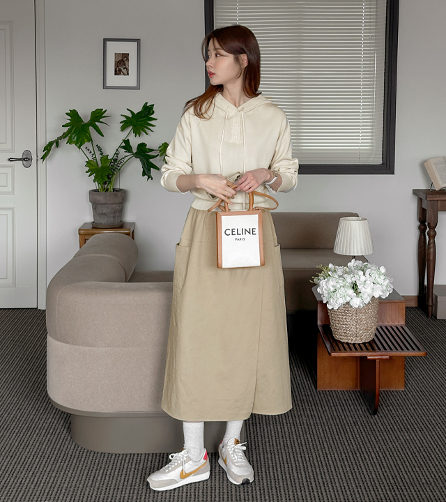 安居连帽针织衫