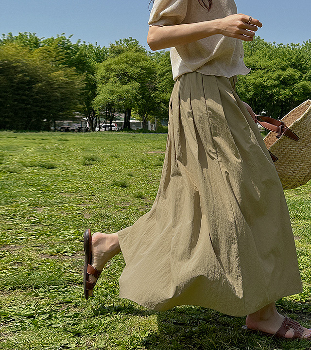 [MADE] Marni 褶裥半身裙