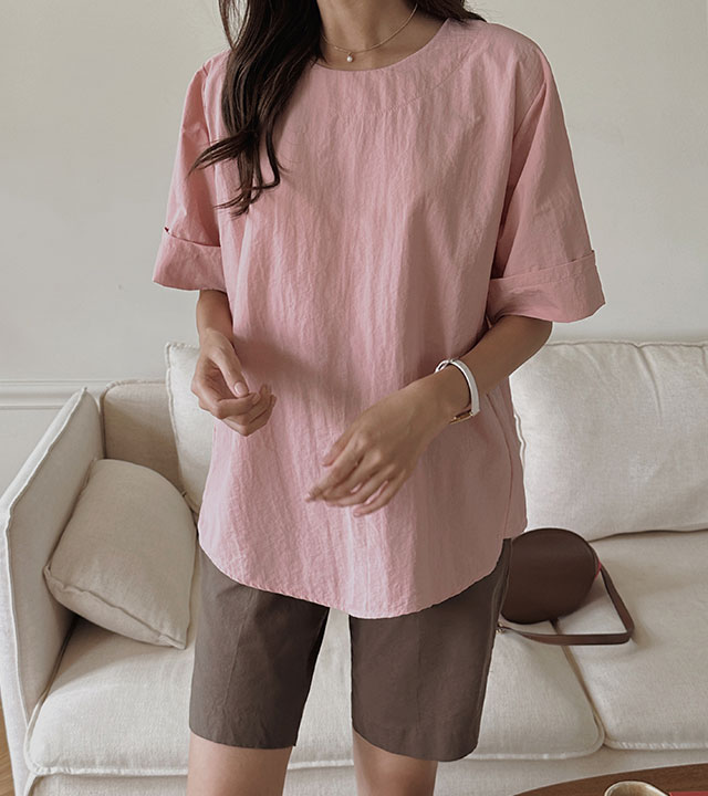 Listel 卷边衬衫