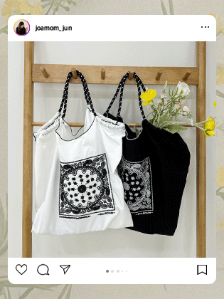 佩斯利绳带环保袋