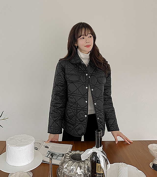 Dia 绗缝衬垫夹克