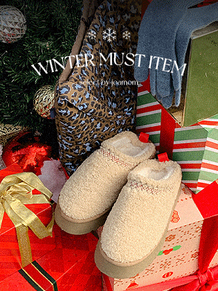 Taz Stitch Ugg 拖鞋 