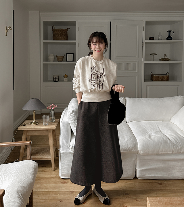 Lush 双拉绒背面拉链运动衫