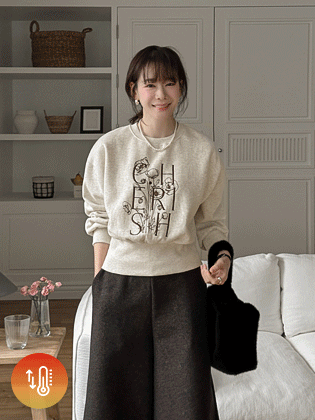 Lush 双拉绒背面拉链运动衫