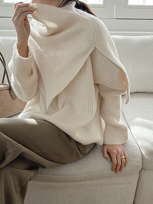 披风套装羊毛针织