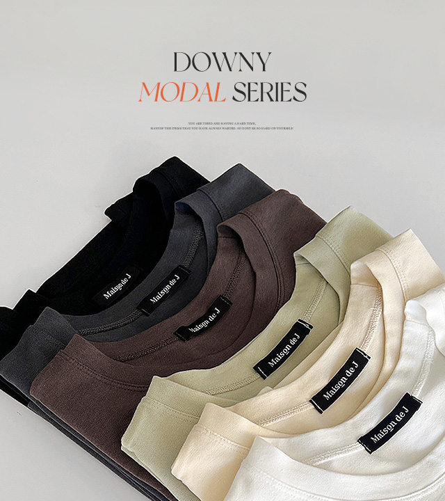 [MADE] Downy Modal 七分袖 T 恤