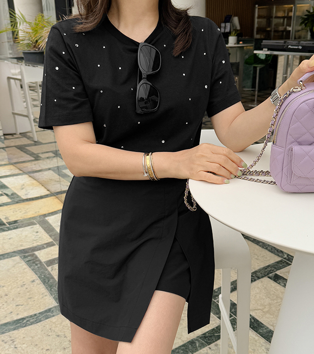 Bling Cubic 短袖 T 恤