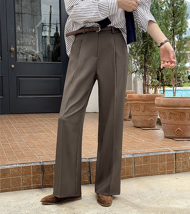 [MADE] Nonno 细褶宽裤