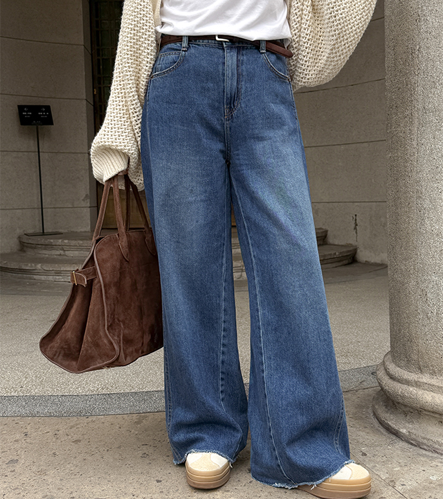 [MADE] Lemaire 曲线版型牛仔裤 