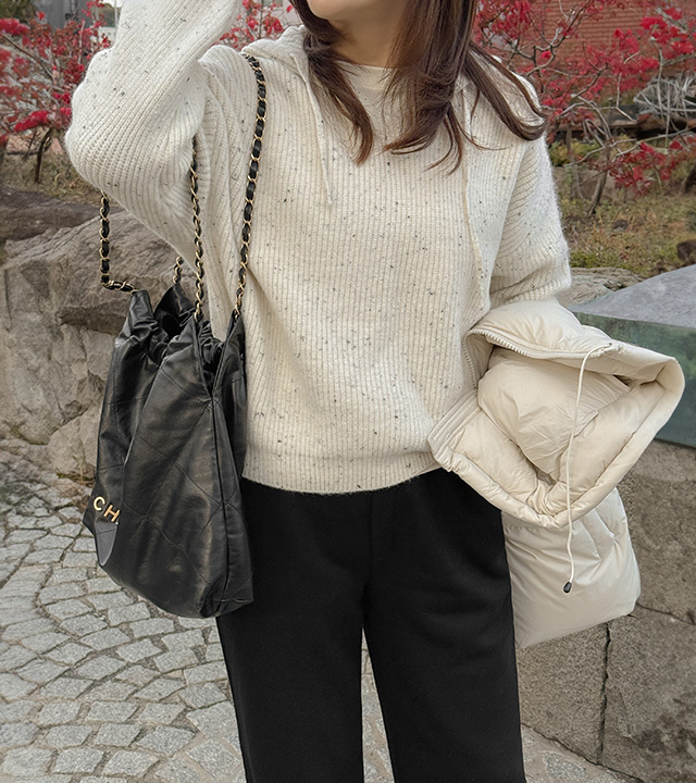 K&K 针织连帽套头衫