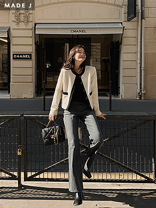 [MADE] Jenny 花呢羊毛夹克