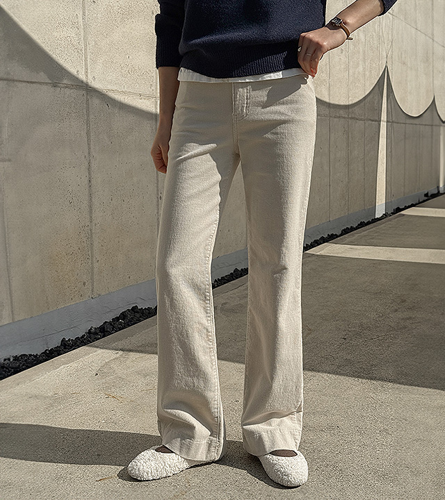 【MADE】日用灯芯绒抓绒裤