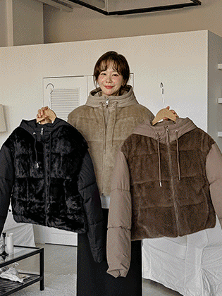 Finn Ecofur 撞色绗缝套头衫