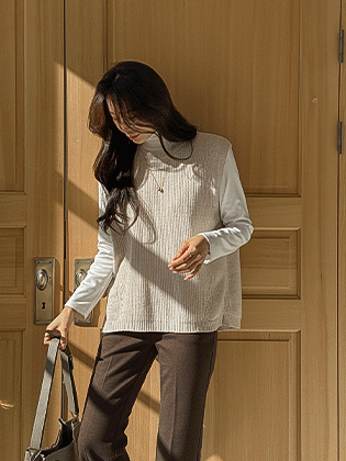 晨间背部团队针织背心