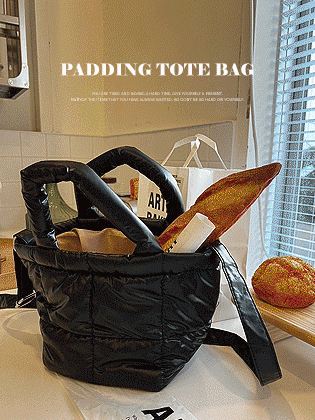 闪亮绗缝软垫包