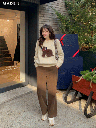 【MADE】舒适灯芯绒阔腿裤 #最后机会