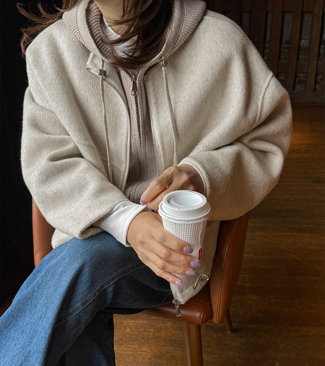 【MADE】羊驼手工短外套 