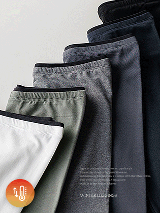 保暖抓绒打底裤 