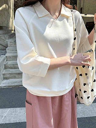 静音开领七件套T恤