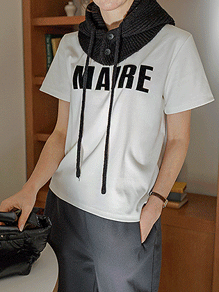 Mayr Songchi 桃色抓绒短袖T恤