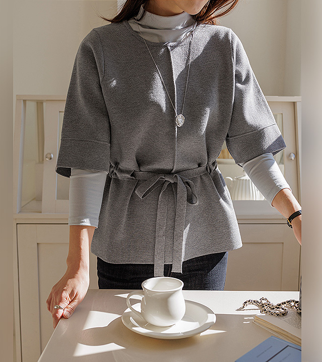 Lena 多层吊带针织衫 