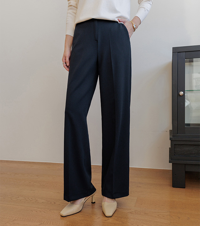 Belle 宽腿裤 