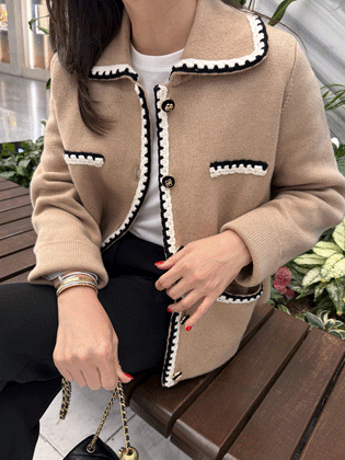 Jenna Tweed 羊毛针织外套