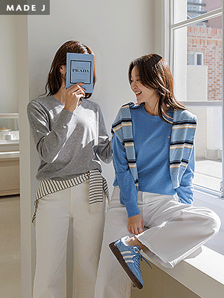 【MADE】Manon吊坠针织衫（2种款式：圆领/V领）