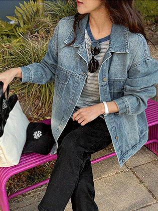 Max Work牛仔夹克 