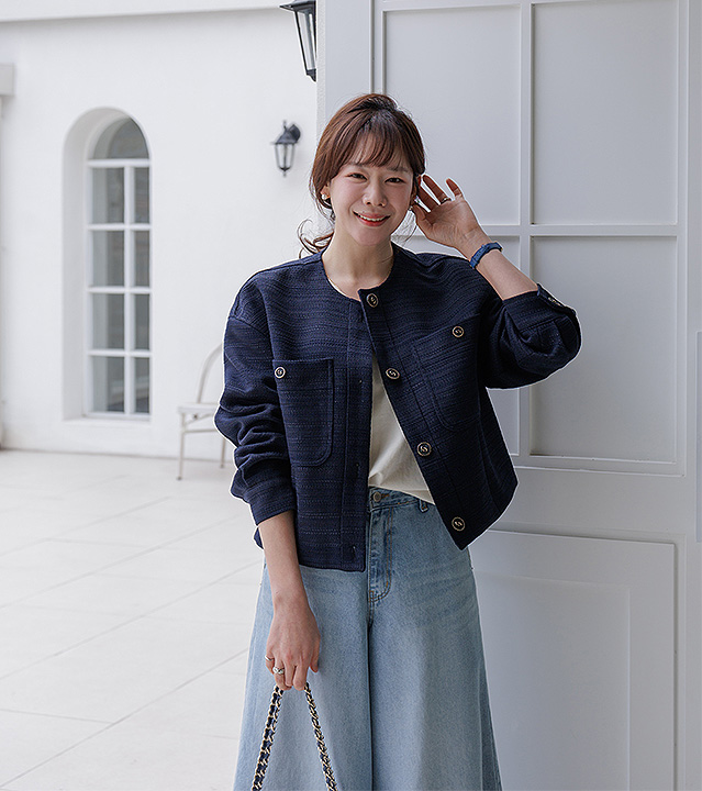 [MADE] Etoile 斜纹软呢短款夹克