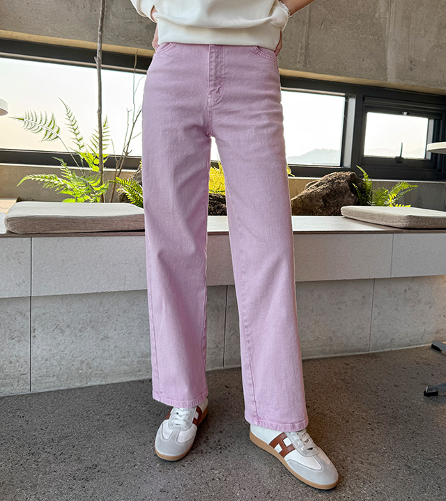 Florum 染色弧形排气裤