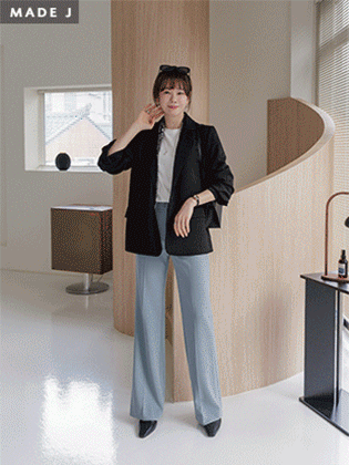 【MADE】奶酪秘方半喇叭裤 