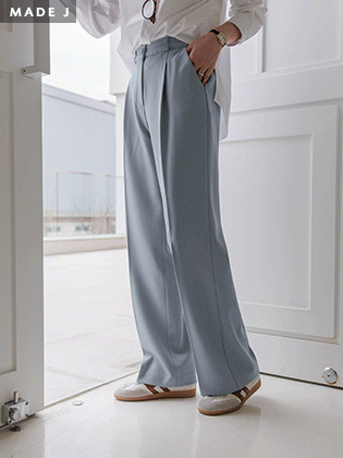 [MADE] Nonno 褶裥宽裤