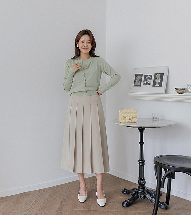 爱丽丝针织开衫套装