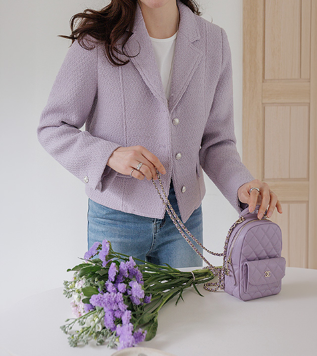 [MADE] Piaf 斜纹软呢夹克